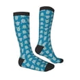 thumbnail image 4 of Lsque Sea Turtle Printed Crew Socks Men's Women's LightWeight Thin Casual Calf Socks ,Knee High Socks,Cotton Socks, 4 of 9