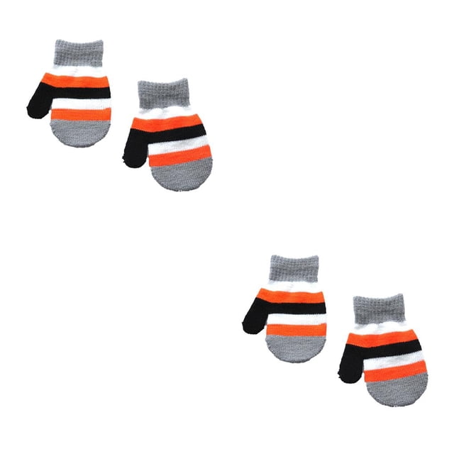 Minnieouse 1 par de mitones para niños, cómodos guantes de invierno de estilo Simple para niños, cubierta para calentar las manos, mitones para gris claro 2Conjunto