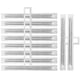 thumbnail image 2 of 10 piezas de protectores de lamas para persianas verticales. Piezas de repuesto para persianas verticales., 2 of 7
