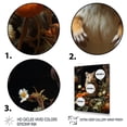 thumbnail image 3 of Designart "In Flowers Cute Rodent wall art" Animals Wall Art Print, 3 of 5