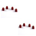 thumbnail image 4 of Speravity 4 Uds tapas de vástago de válvula de rueda componentes de repuesto accesorios de cubierta de componentes modificados ruedas de coche a prueba Rojo 2piezas Speravity CBP492960, 4 of 5