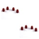 thumbnail image 2 of Riwesomey 4 Uds tapas de vástago de válvula de rueda componentes de repuesto accesorios de cubierta de componentes modificados ruedas de coche a prueba Rojo 2piezas Riwesomey CBP492960, 2 of 5