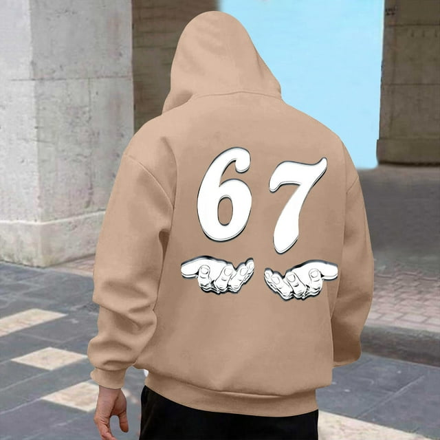 WILLBEST Sudadera con Capucha Estampada, Suave, De Corte Relajado, para Uso Informal y Actividades Al Aire Libre, con Tejido y Diseño Cómodos. XXGrande