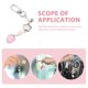 thumbnail image 3 of OUNONA Llavero Fresa Rosa Encantador Con Kawaii Para Decorar Y Llaves, 3 of 8