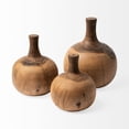 thumbnail image 2 of 11" Vase Shaped Wooden Decor Piece, 2 of 5