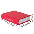 thumbnail image 2 of NAOJIE Book-Shaped Magnetic Board Game Set,Portable Foldable Storage,Family Party Puzzle Table Games,Vintage Book Design (FOUR IN A ROW), 2 of 4