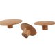 thumbnail image 5 of Wood Round Clothes Rack Wall Coat Hanger Mushroom Clothes Hook Wall Hanger Wooden Towel Hooks Pretty Home Decoration For home, 5 of 5