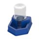 thumbnail image 3 of Recipiente automático para agua potable de reptiles, resistente, decorativo y reutilizable. Azul, 3 of 9