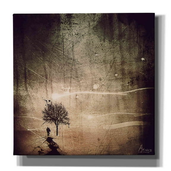 Cortesi Home 'A Fine Day To Exit' by Mario Sanchez Nevado, Canvas Wall Art, 12"x12"