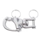 thumbnail image 1 of Grillete a Presión Giratorio Baoblaze de Acero Inoxidable Resistente al Desgaste Hebil Quick Release Shackle 128mm Aparejo giratorio con grillete a presión, 1 of 7