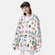 thumbnail image 3 of Balery Hello Summer Cat Sudadera ligera de manga larga con capucha y protección solar UPF 50+ para hombre y mujer, ideal para pesca y running-Large, 3 of 7