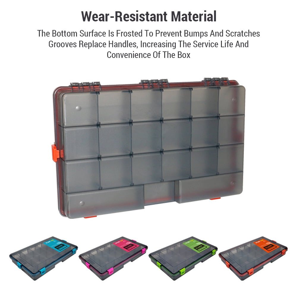 Fishing Large Water Resistant Tackle Box Fishing Tackle Box Organizer Adjustable Fishing Tackle Trays Tackle Box Backpack In Multiple Colors
