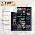 thumbnail image 2 of Gifts for Chemistry Teachers - Chemistry Teacher Gifts Blanket 60"X50", Chemistry Teacher Appreciation Gifts for Women Men, Thank You Christmas Retirement Gift for Chemistry Teacher, 2 of 6