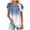 V_Blue, variant on Scyoekwg Short Sleeve Shirts for Women Ladies Blouses Dressy Casual Loose Cute T Shirts Short Sleeve Trendy Going Out Tops Womens Summer Fashion