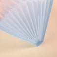 thumbnail image 3 of Xiao Hua Carpeta desplegable de bolsillo, carpeta de plástico, mini carpeta desplegable de recibo, billetera de billetes acordeon b6, rosa, 3 of 3