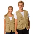 thumbnail image 3 of Men's Outerwear Vest for Daily Wear with 3D Pocket Layout Functional Construction Layering and Versatile Utility, 3 of 3