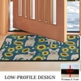 thumbnail image 3 of French Bulldog Sunflowers Floral Door Rugs,Washable Non Slip Door Mats Indoor,Decorative Door Mats,Entry Mat Indoor for Entrance,Bedroom,Kitchen,Bathroom,30"x17", 3 of 6