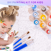 Qoosea Paint by Numbers Kit for Adults, Canvas for Painting Crafts DIY with Paint Brushes, Acrylic Paint Set for Beginners, Home Decor Wall Decor 16 * 20 inch