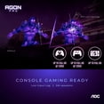 thumbnail image 4 of AOC Agon PRO AG274QG 27 Tournament Gaming Monitor, QHD 2K 2560x1440, 240Hz 1ms, G-SYNC Ultimate, PS5 Xbox Switch, Black, 4 of 5