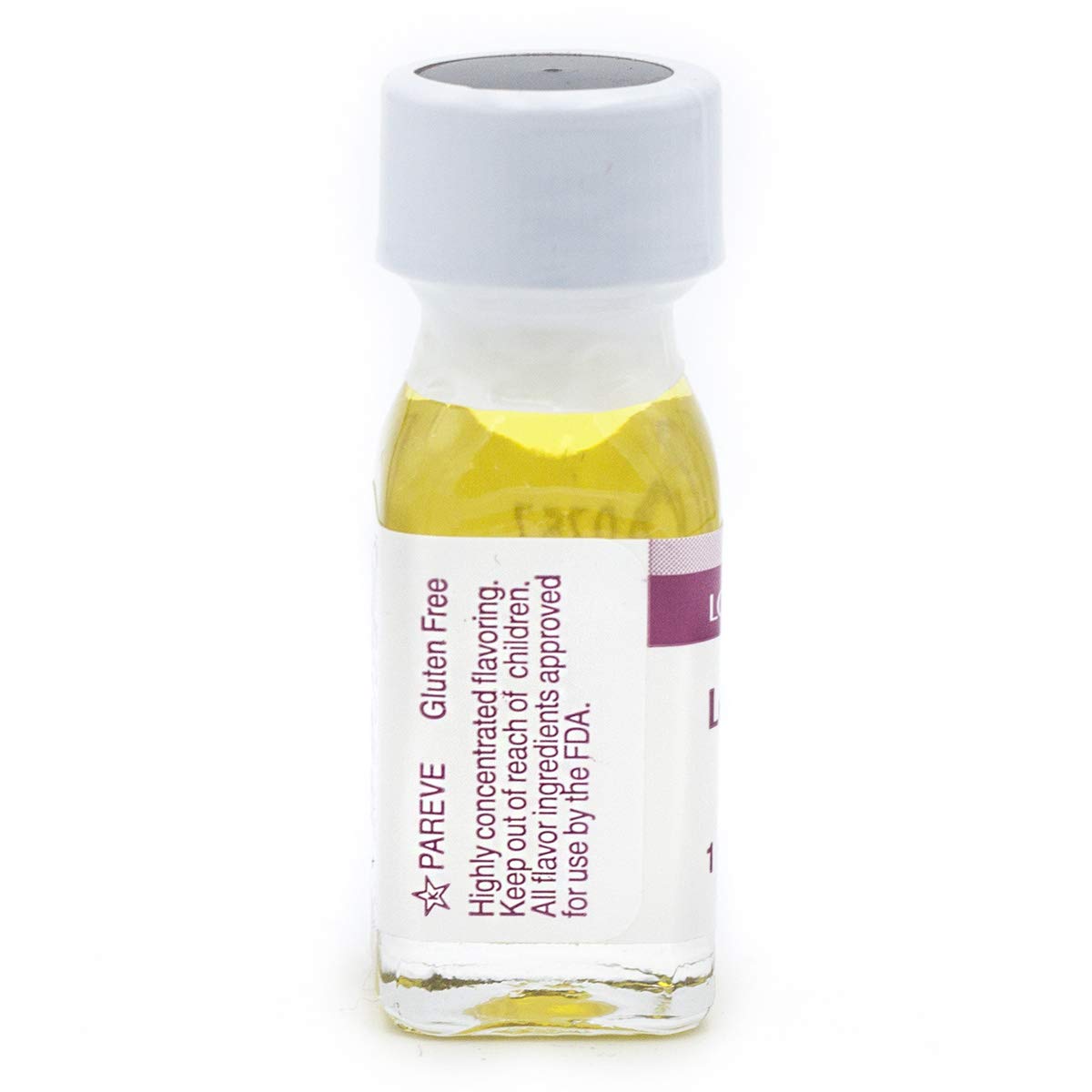 LorAnn Lemon Oil SS, Natural Flavor, 1 dram (.0125 fl oz - 3.7ml - 1 ...