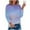 Purple Long Sleeve Round-Neck Blouses Shirts for Women, variant on Stylish Womens Loose Thin Sweatshirts Boat Neck Shirts Thermal Comfy Loose Fit Casual Tunic Blouse Workout 3/4 Sleeve Womens Tops Gradient Tie Dye Print Tees Clothing Red 10