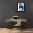thumbnail image 3 of Wilkins, Suzanne 12x14 Black Ornate Wood Framed with Double Matting Museum Art Print Titled - Fronds Kline I, 3 of 4