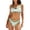 C977/Green, variant on XIYON Womens Bikini Sets 2 Piece Color Block Striped With Reversible Bottom Bathing Suit 2026