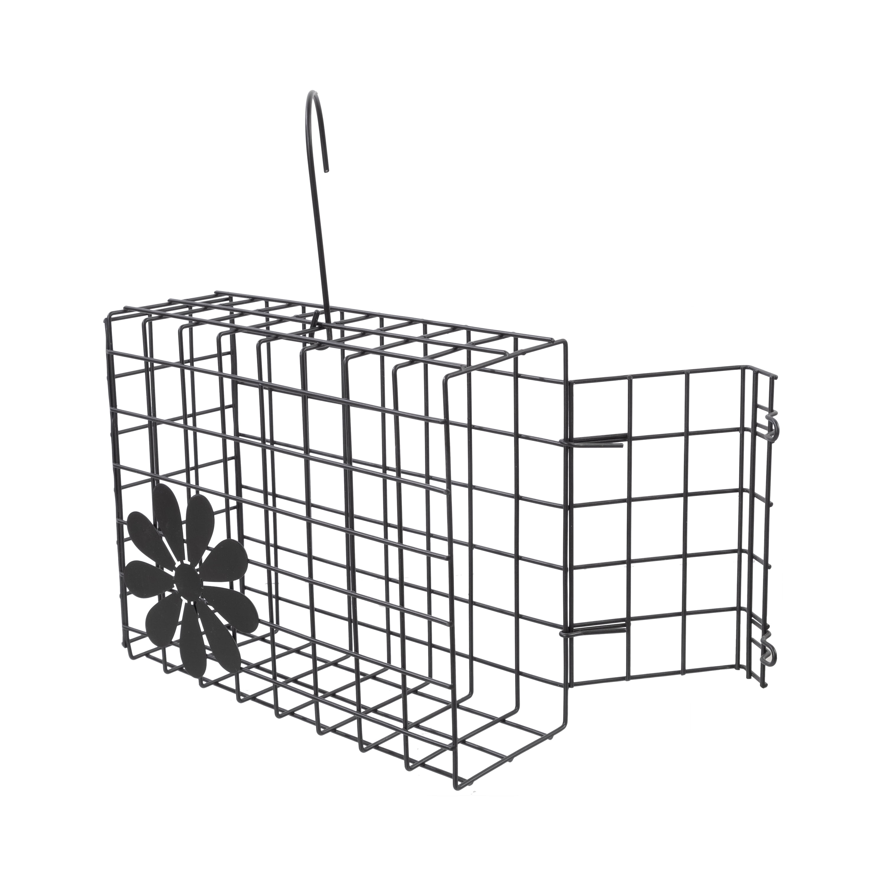 Vibrant Life Seed Cake Bird Feeder, Black