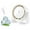 Blanc, variante sur WIFKLSIIPG Ventilateur Sans Pales Mural de Bureau Dotmalls Coldez Nouveau Sherum Coldez Affichage Numérique Charge Ventilateur de Circulation d'Air