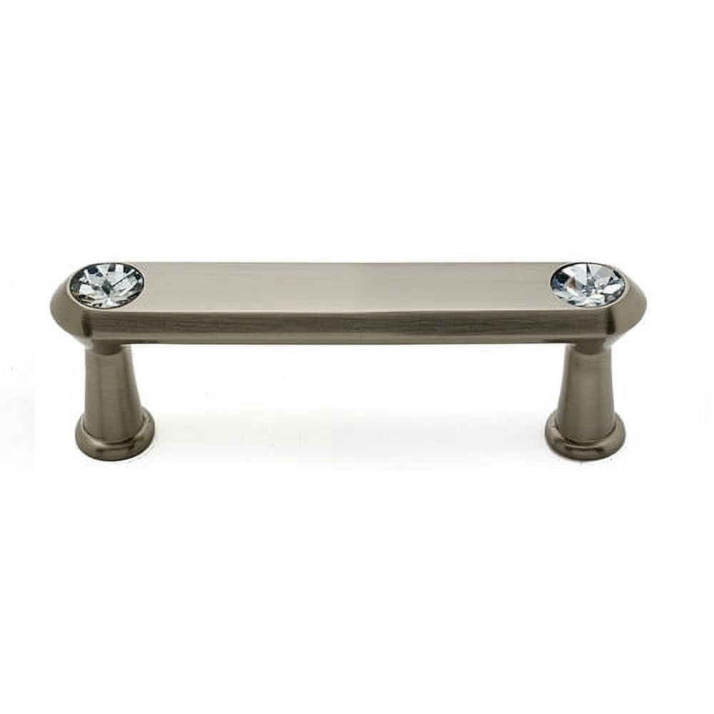 Contemporary 3" Center Bar Pull, Polished Brass