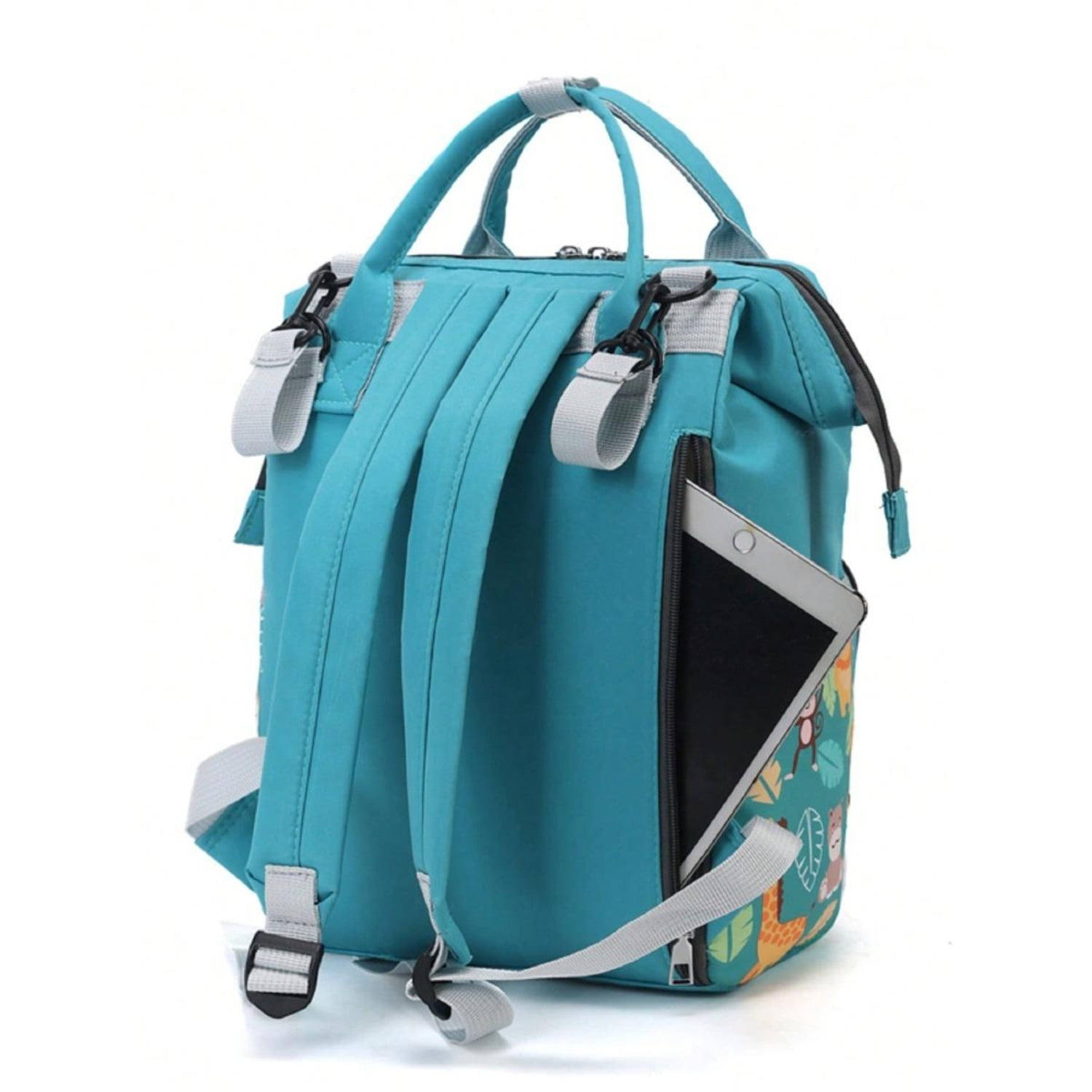 RsenFremior Diaper Bag Backpack, Multifunctional Diaper Bag Backpack with Insulate Pocket, Unisex Waterproof Diaper Bag Backpack, Large Capacity Travel Backpack Maternity Bag for Mom Dad