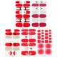 thumbnail image 1 of Fake Nails Christmas Nail Decals Set for Decor with 5 Sheets of Nail Stickers, 1 of 4