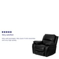 thumbnail image 4 of Flash Furniture Kyle Black LeatherSoft Rocker Recliner, 4 of 13