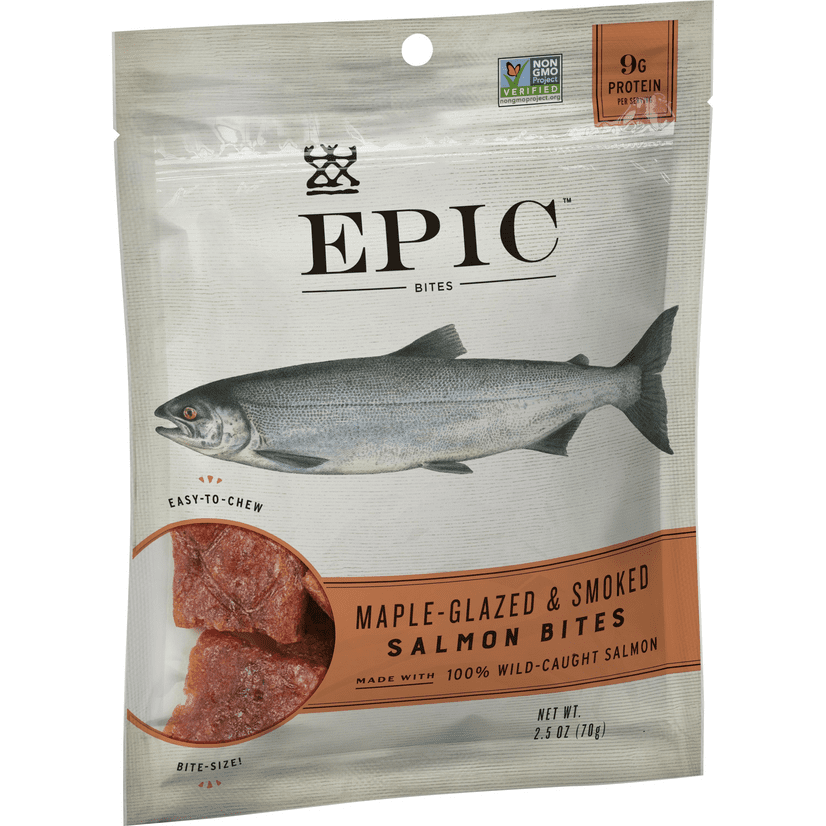 EPIC Salmon Protein Bites, Wild Caught, 2.5oz