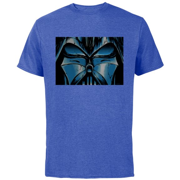 Star Wars Darth Vader Eyes Comic Book Artwork - Short Sleeve Cotton T-Shirt for Adults - Customized-Royal Heather