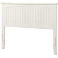 thumbnail image 4 of Full Wood Panel Headboard with USB Charging Station in White, 4 of 5