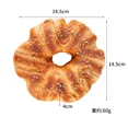 thumbnail image 3 of Pan artificial, tostada, baguette de PU suave, modelo de comida, pan falso, adornos de simulación, modelo de habitación, accesorios de fotografía a escala, 3 of 5