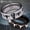 Silver, variant on Buffalo Tungsten Carbide Ring