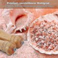 thumbnail image 2 of Pepper Mill Manual Salt Mill Wooden Spice Mill With Saucer Perfect Hold Ceramic, 2 of 2