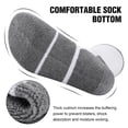 thumbnail image 4 of Calcetines COOVAN para hombre, algodón, redondos, que absorben la humedad, 6 pares, 4 of 7
