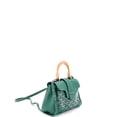 thumbnail image 2 of Pre-Owned Saigon Top Handle Bag Coated Canvas with Leather Mini By Rebag, 2 of 6