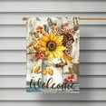 thumbnail image 5 of Welcome Fall Sunflower Jar Decoration Autumn House Flag Outdoor Yard Flag 28" x 40", 5 of 6