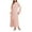Pink, variant on ameIAEA Women Robe Belted Long Fleece Barhrobe Warm Plush Long Sleeve Lounge Robe with Pockets