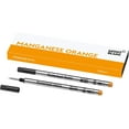 thumbnail image 1 of Montblanc Rollerball 2 x Pen Refill Medium Manganese Orange 124524, 1 of 1