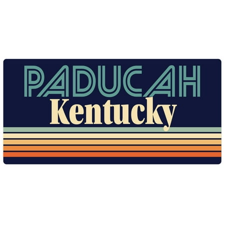 

Paducah Kentucky 5 x 2.5-Inch Fridge Magnet Retro Design