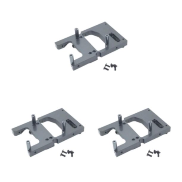 Bewildely Servo Fixed Mount Bracket for WPL D91 B24 MN DIY Model D90 RC Buggy Car C14 Type1