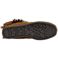 thumbnail image 2 of Minnetonka Women's High Top Back Zip Boots 7.5 M Brown, 2 of 6