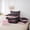 Black Pink, variant on Erosebridal Kids Bow Butterfly Knot Twin Bedding Sets 7-Piece, Bling Print Bedding Comforter Set, Grey Pink