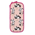 thumbnail image 2 of XMXY Funny Pandas Pink Large Capacity Pencil Case, Portable Pencil Bags with Compartments Zipper Pink, 2 of 7
