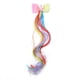 thumbnail image 5 of 6 lazos para el pelo con horquilla, peluca de pelo trenzado para niña, accesorio para el pelo con lazo de estrella de princesa unicornio, vestido de fiesta Zefei Wu 9024735034308, 5 of 5